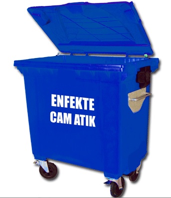 CAM ATIK KONTEYNER 770 LT