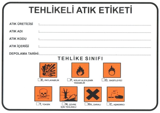 Tehlikeli Atk Etiketi