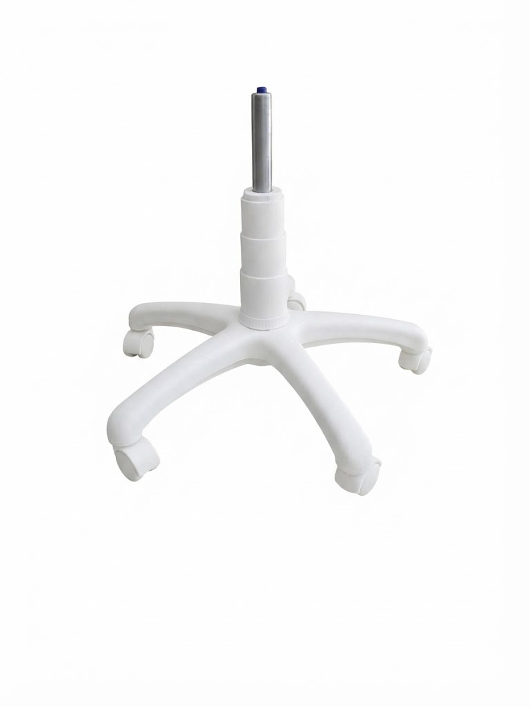 Beyaz Plastik Y�ld�z Ayak ve Piston Seti